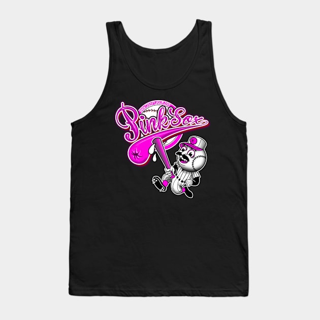 pink sox Tank Top by creepyjason